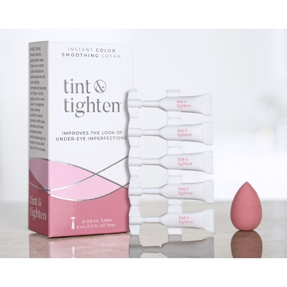 Tint & Tighten Instant Color Smoothing Cream Dark/Deep 9 (0.18 fl oz) Tubes, NIB - Picture 9 of 10